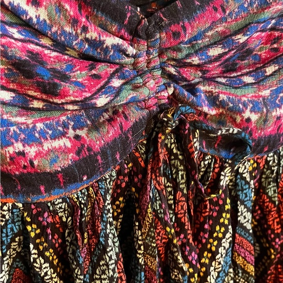 Adorable, Colorful Strapless Free people Romper - Picture 6 of 8